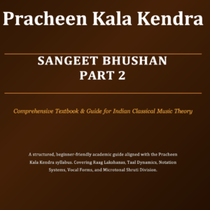 Bhushan Part 2 Theory Book for Pracheen Kala Kendra